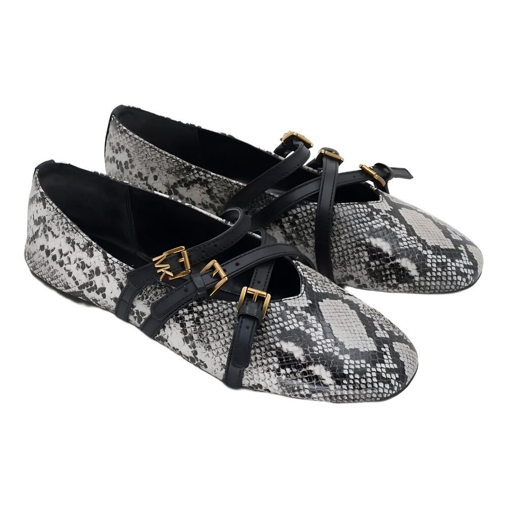 Michael Kors Womens Indy Flex Ballet Flats Natural 7.5M - Picture 4 of 6